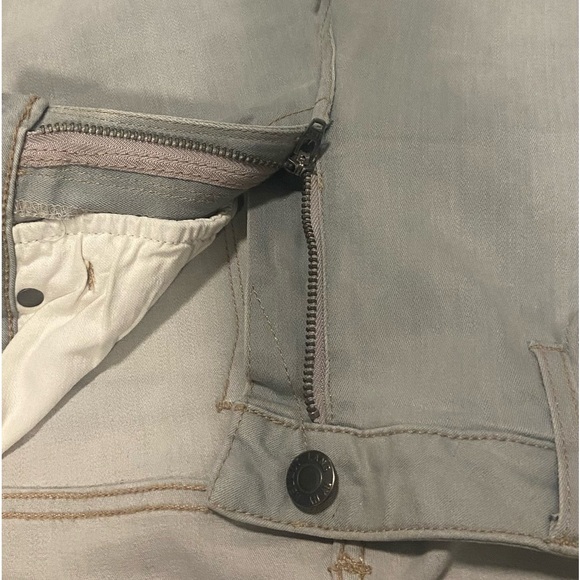 Designer Helmut Lang Light Grey Slim Straight Never Worn Jeans With Tag - Picture 4 of 5